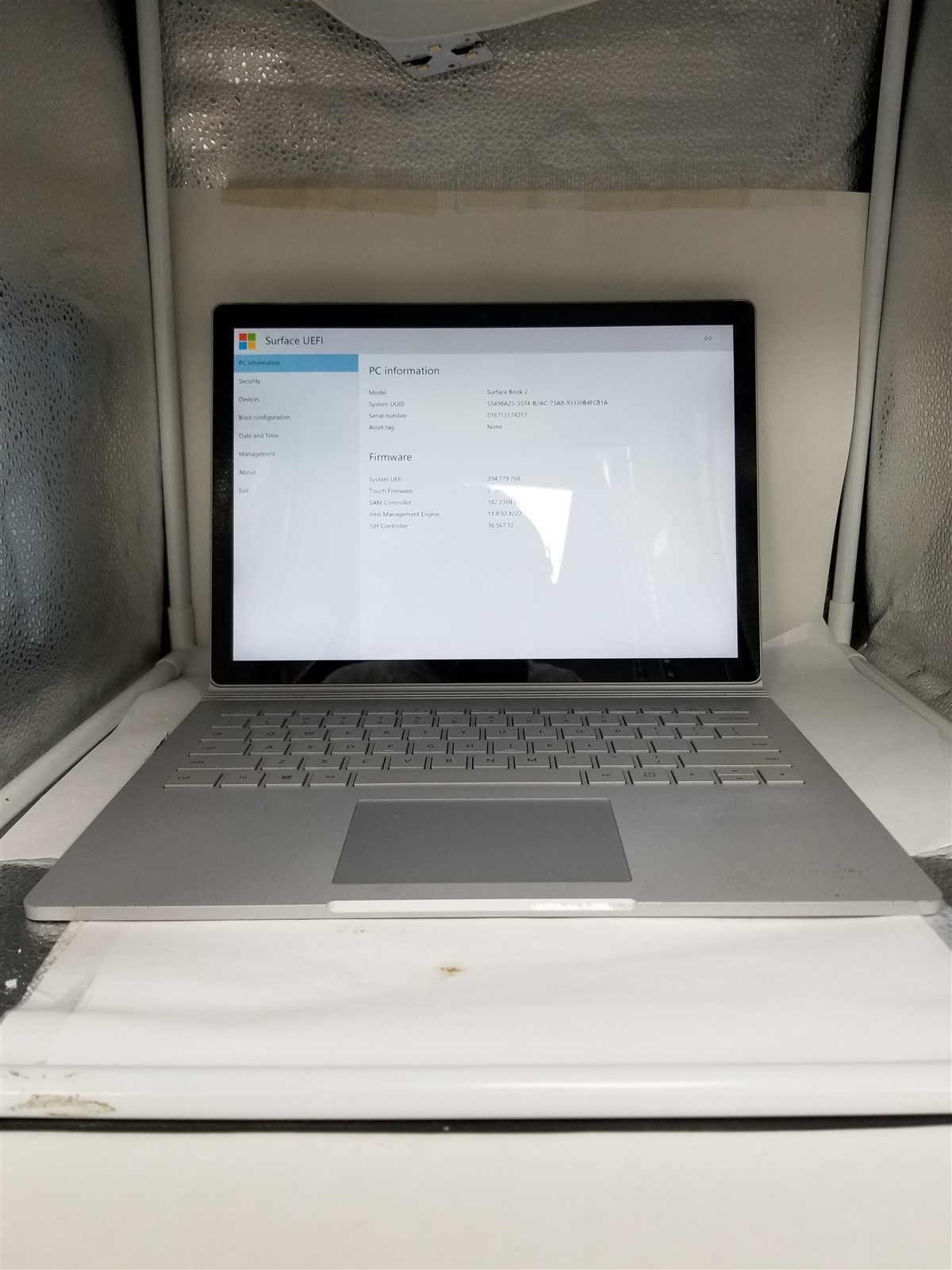 Microsoft Surface Book 2 Core i5 13.5″ 8GB/256GB Silver See Details VD6216