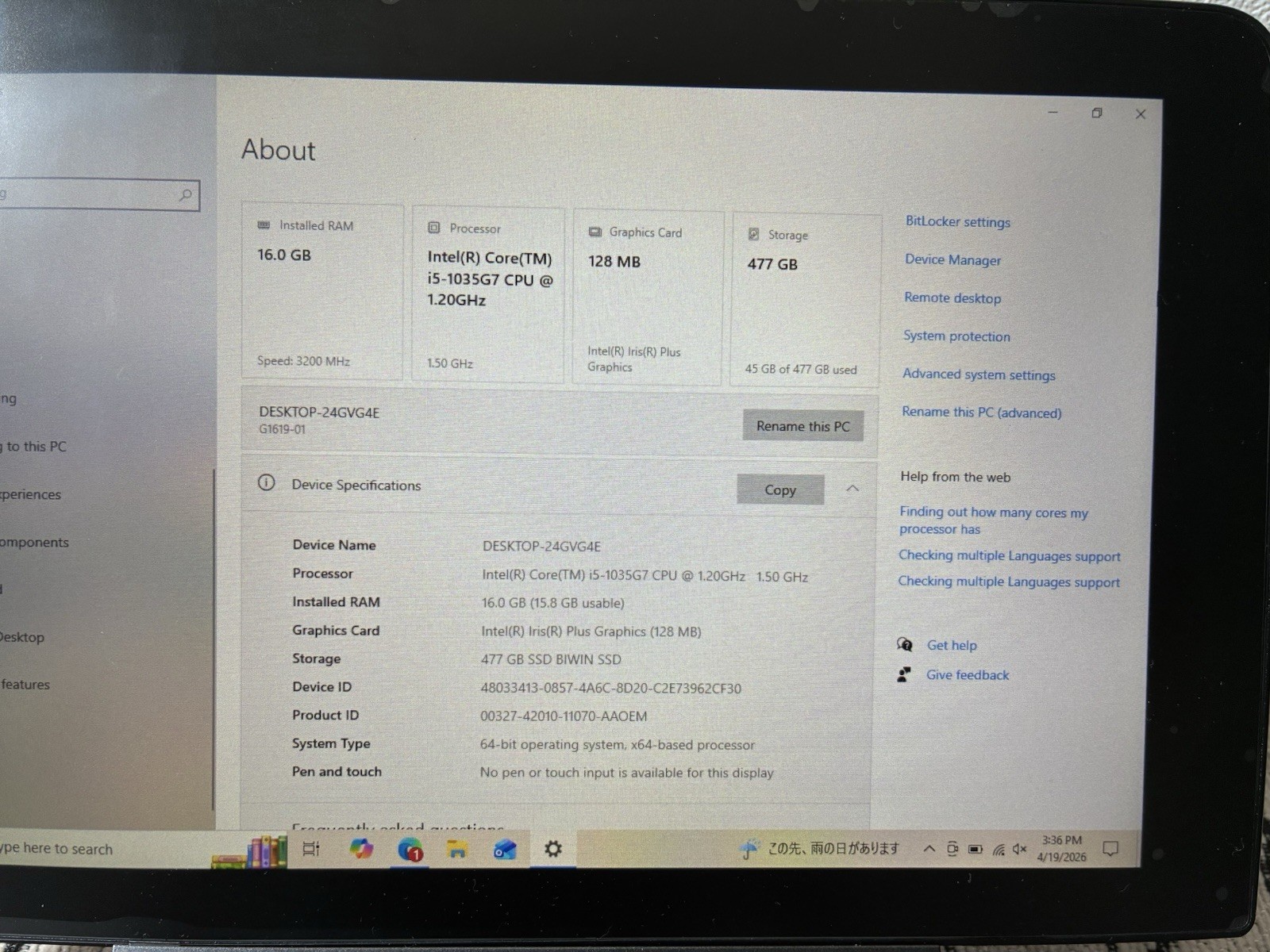 GPD Win Max 2020 Portable Gaming PC Intel i5-1035G7 TESTED