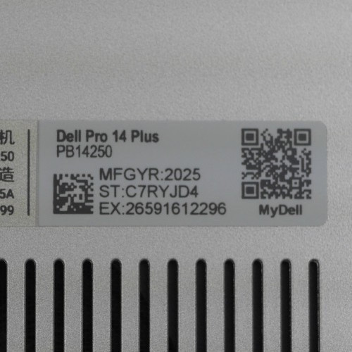 Dell Pro 14 Plus PB14250 14″ 512GB 2GHz 16GB RAM Intel Core Ultra 5 – Touchscree