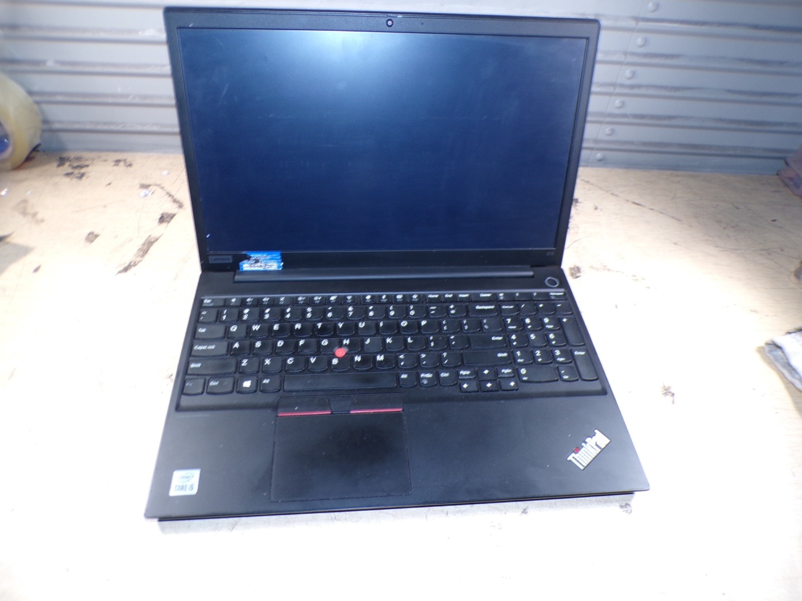 THINKPAD E15 INTEL CORE I5-10210U 1.60GHZ 16GB RAM **NO HD/ NO CADDIE/ NO OS