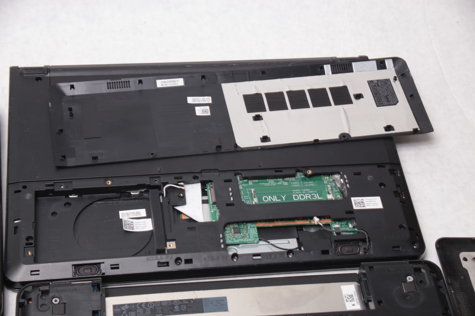 Lot 6x Dell Laptop No RAM/SSD 7480 5491 3470 E5450 E5440 P60G PARTS REPAIR