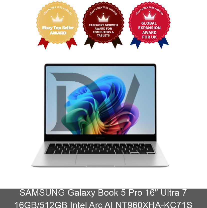SAMSUNG Galaxy Book 5 Pro 16″ Ultra 7 16GB/512GB Intel Arc AI NT960XHA-KC71S