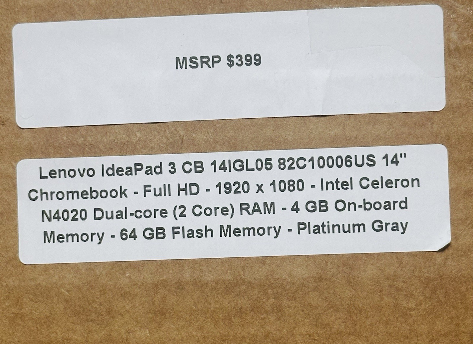 Lenovo – IdeaPad Slim 3 Chromebook Laptop – 14″ Full HD Touchscreen Laptop –
