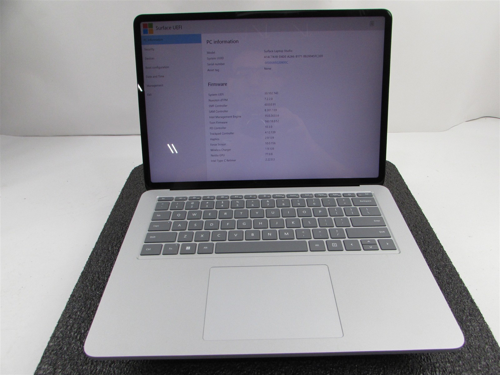 Microsoft Surface Laptop Studio 1964 i7-11370H 1TB SSD 32GB RTX A2000 *No A/C*