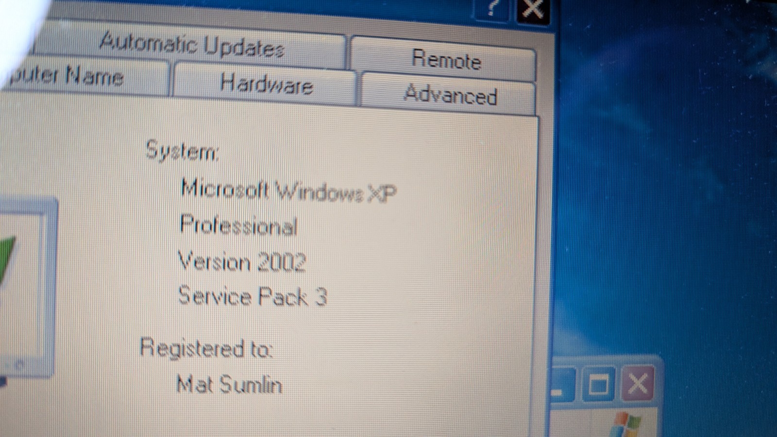 Vintage Sager Clevo M77SU Laptop With Nvidia – Windows Xp Pro *FOR PARTS*
