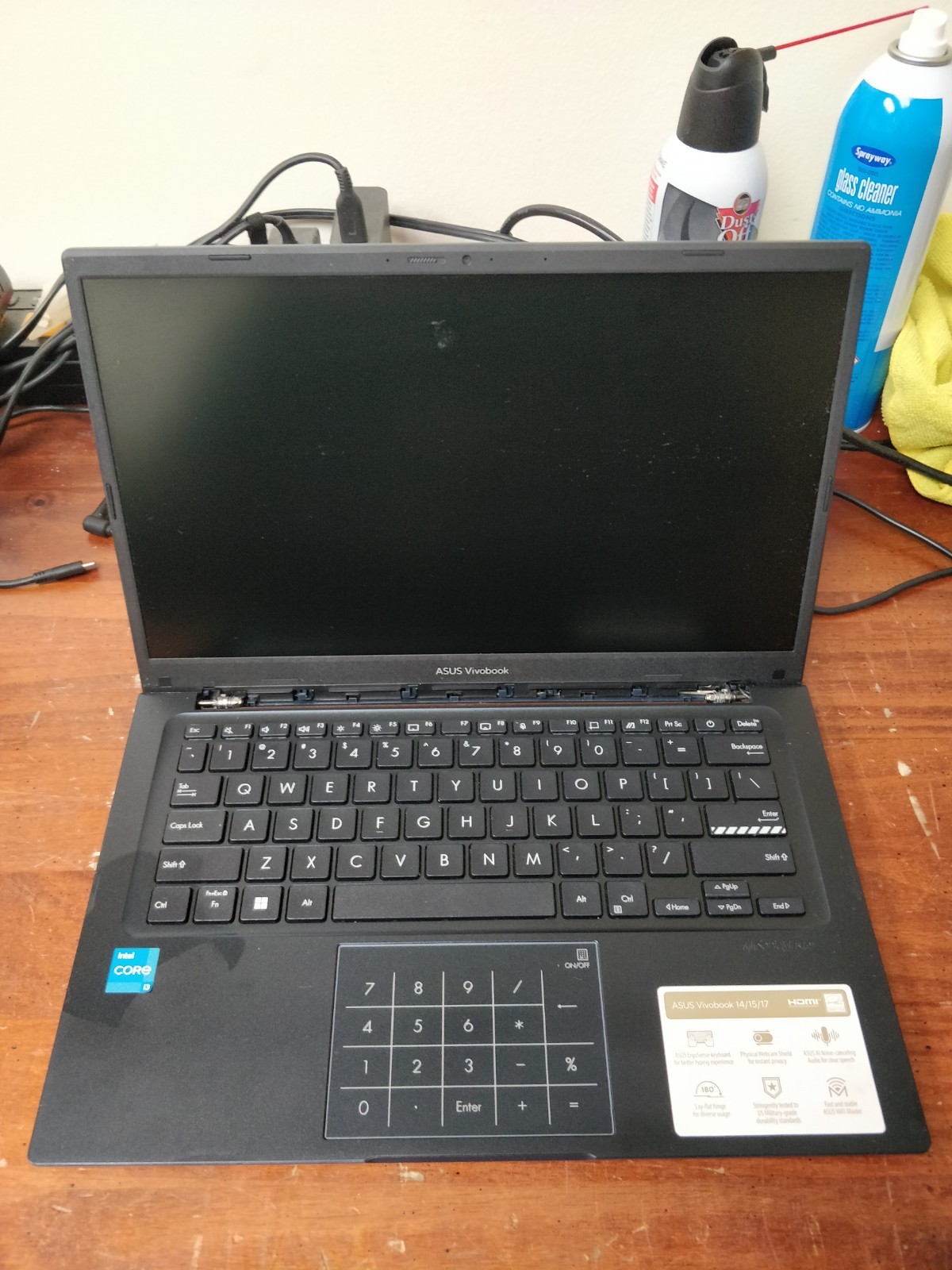 Asus Vivobook X1404Z INTEL CORE I3-1215U@1.20GHz 8GB RAM NO DRIVE PARTS 8832
