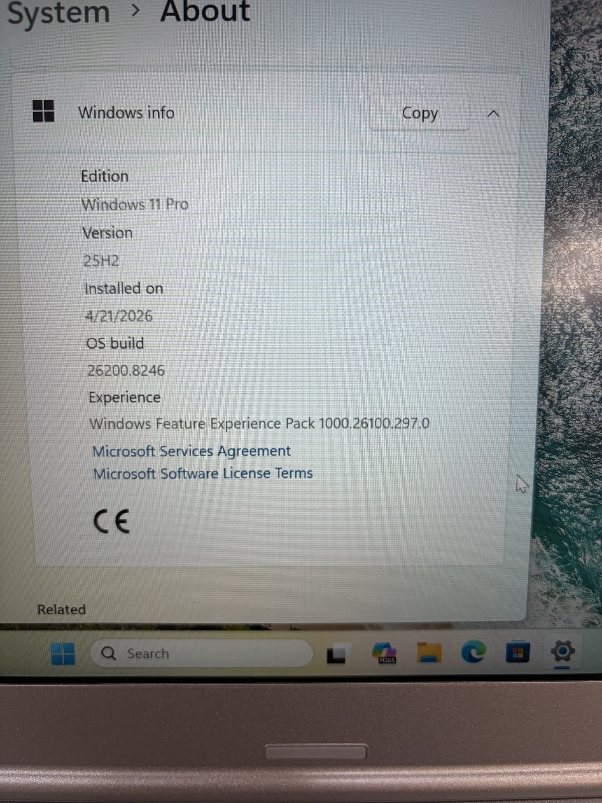 Panasonic CF-LX5 Laptop Let’s Note 14″ i5-6300U 8GB 256GB SSD Win11 Pro DVD JP