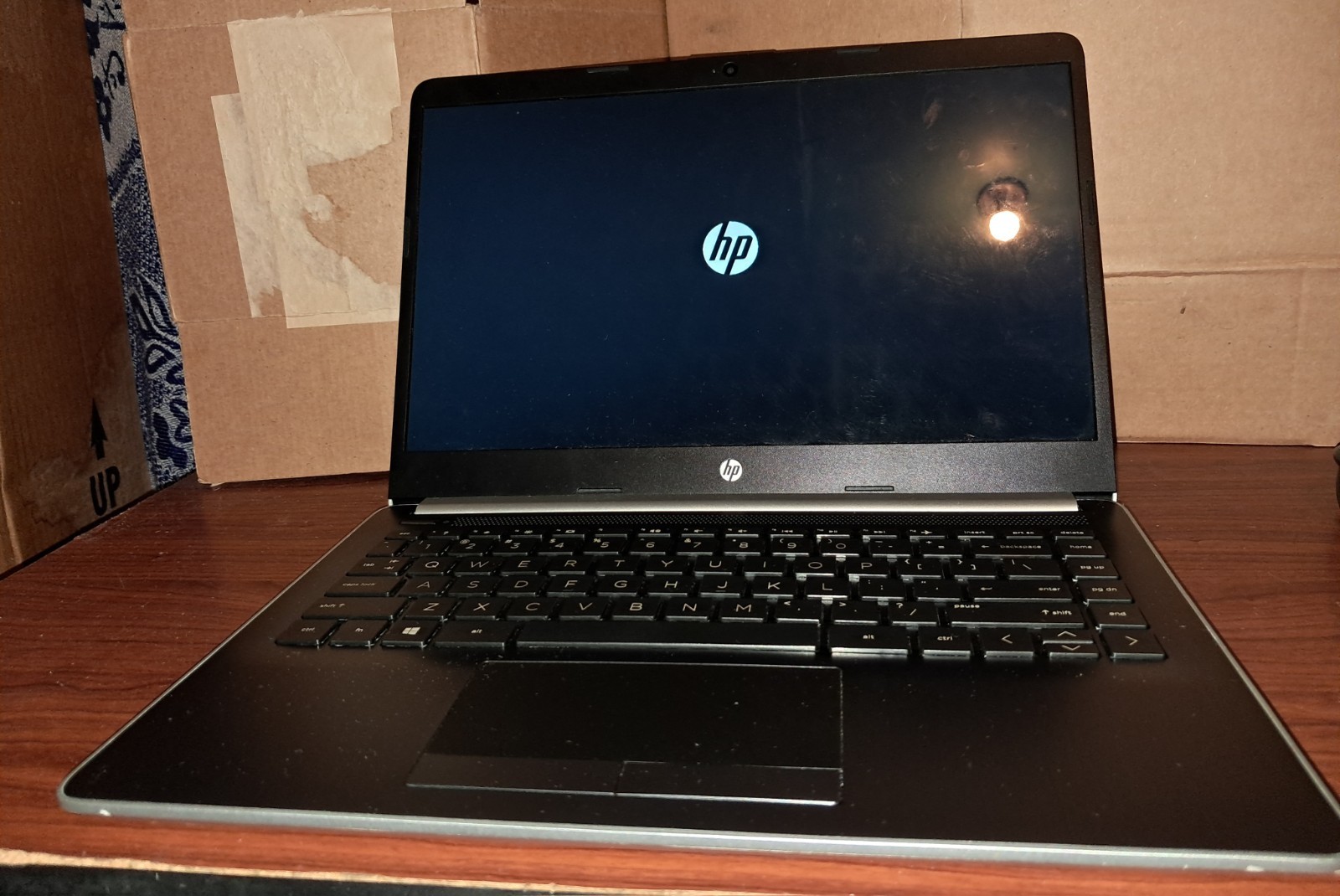 HP 14-dk0002dx 14″ Laptop AMD A9 8GB RAM 128GB SSD Windows 10 Ready