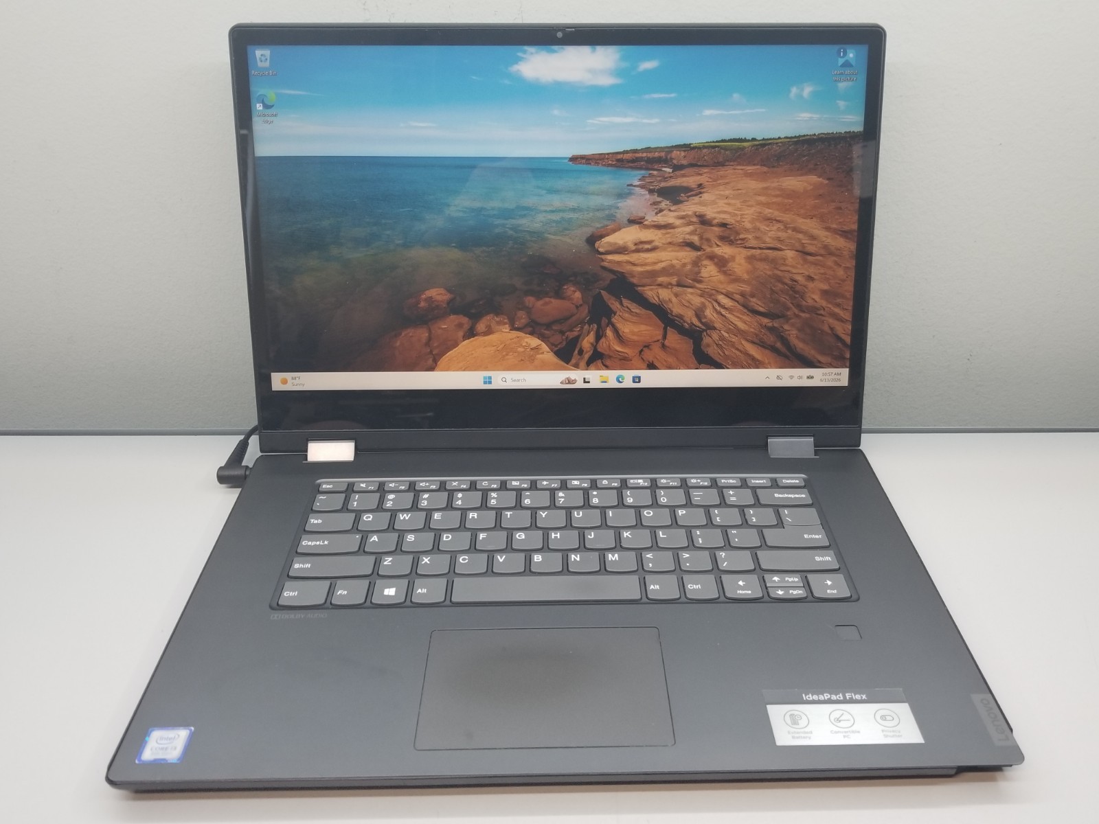 Lenovo IdeaPad Flex 15IWL 15.6″ 2-in-1 i3-8145U 2.1GHz 12GB RAM 256GB NVMe W11H