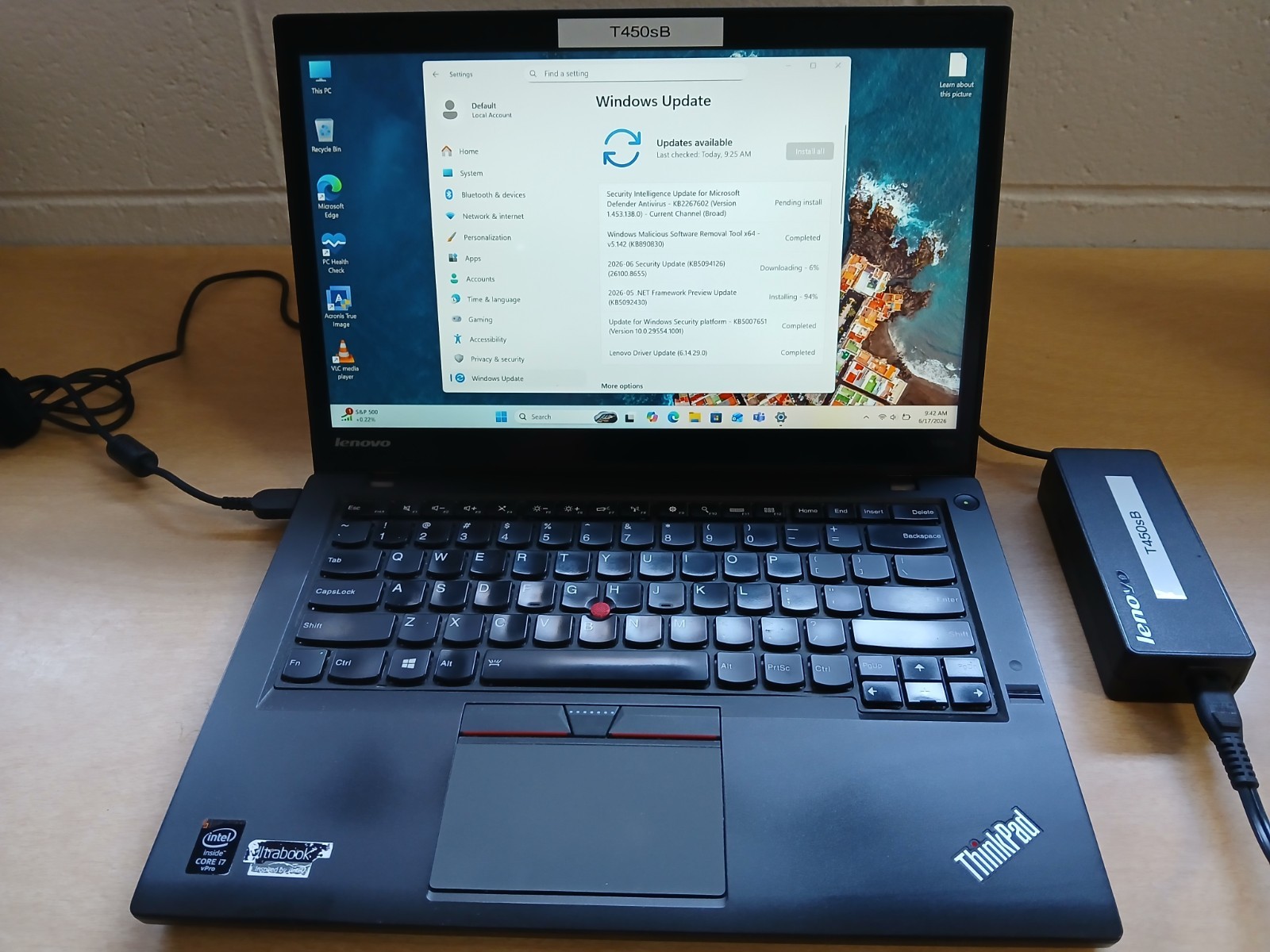 Lenovo ThinkPad T450s Laptop | i7-5600U | 20GB RAM | 500GB SSD | Win11 Pro