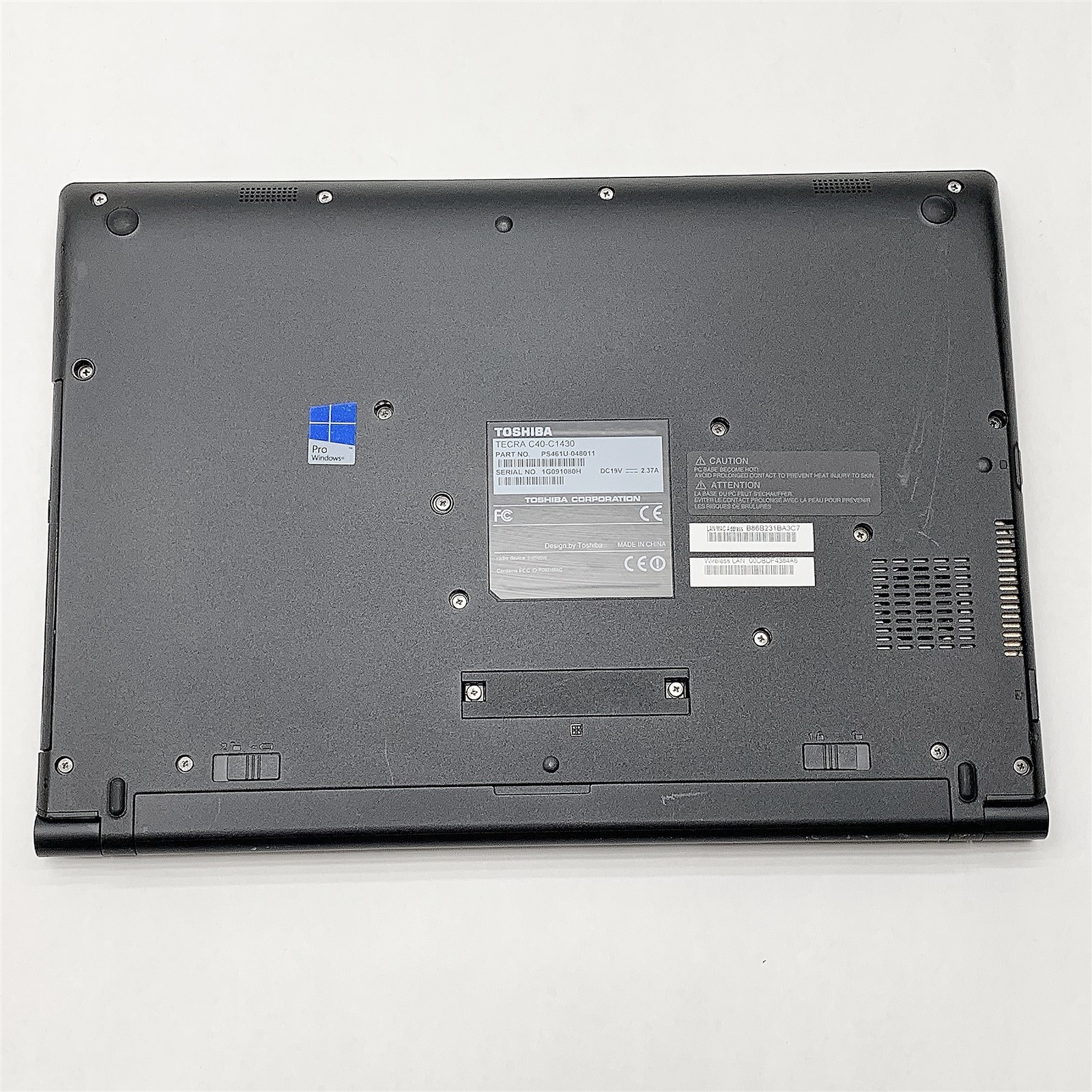 Toshiba Tecra C40-C1430 Laptop i5 6200U 2.40GHZ 14″ 16GB 256GB SSD Windows 10