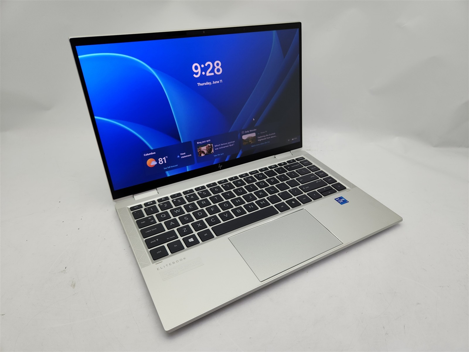 HP Elite x360 1040 G8 Touch Core i7-1185G7 16GB RAM 512GB SSD 2IN1~NO AC ADAPTR~