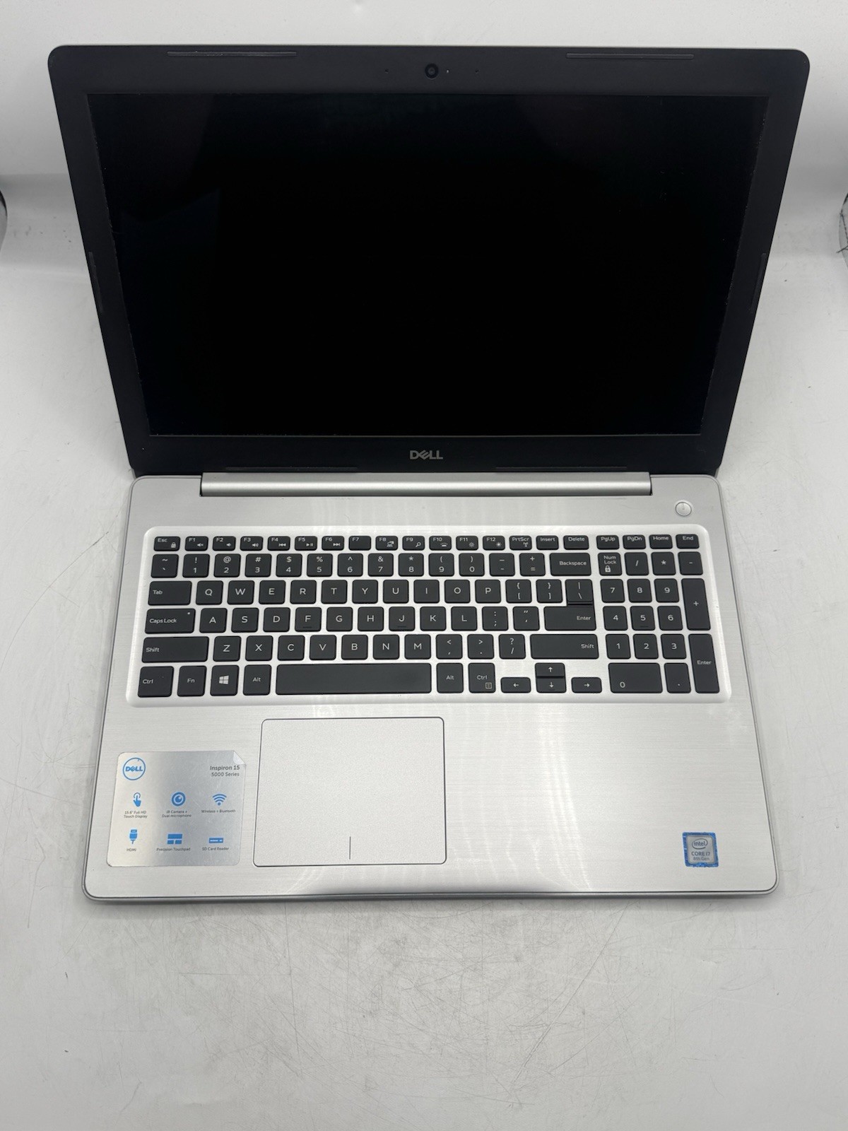 Dell Inspiron 5570 15.6” FHD Touch Intel Core i7-8550U 1.80GHz 4GB RAM READ