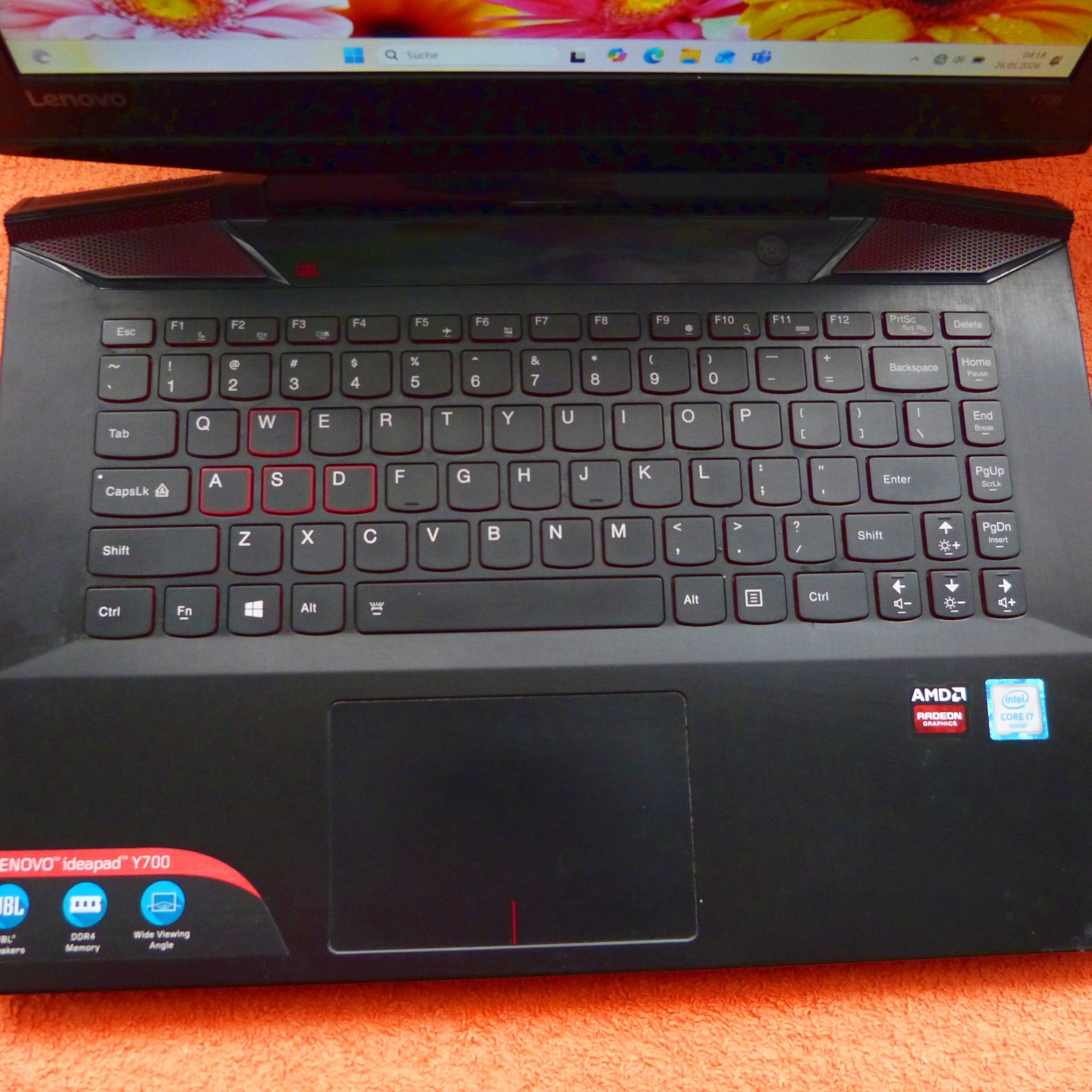 Lenovo Y700 14″ JBL SOUND l GAMING METAL QUAD i7 l 16GB RAM NEW Windows 11