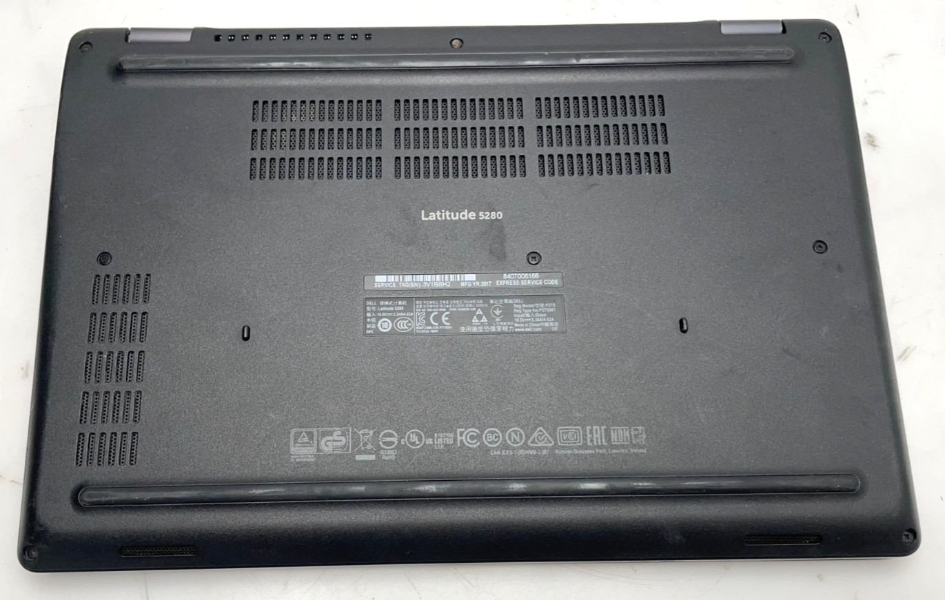 Dell Latitude 5280 12.5″ i5-7200U 16gb Ram 128gb SSD W11 Pro “fair” bttry