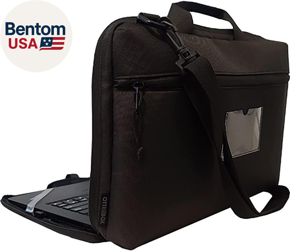 OTTERSHELL Series Chromebook, Notebook, and Laptop 11” – 11.6” Portfolio – Black