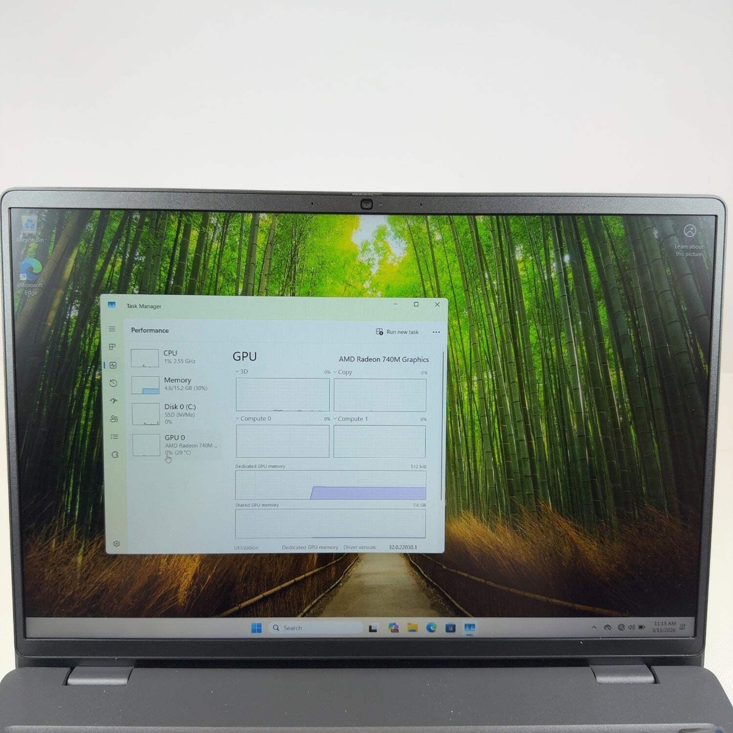 Dell Pro 16 PC16255 15.6″ Ryzen 5 Pro 215 3.2GHz 16GB RAM 256GB SSD