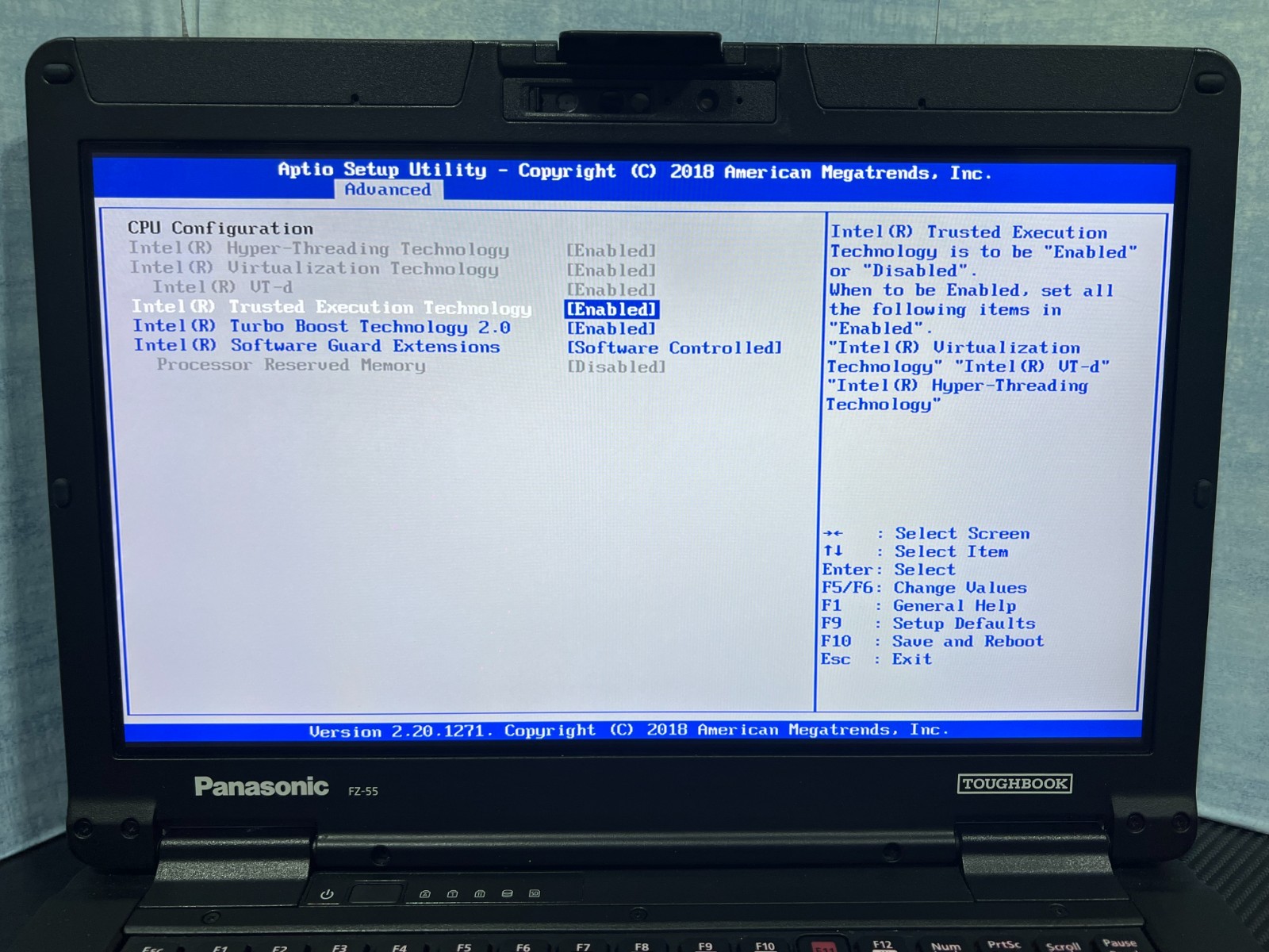 FZ-55CA60CVM, Intel core i7-8665U,512GB SSD,16GB Mem,HDMI, 4G LTE, GPS, 2 Batter
