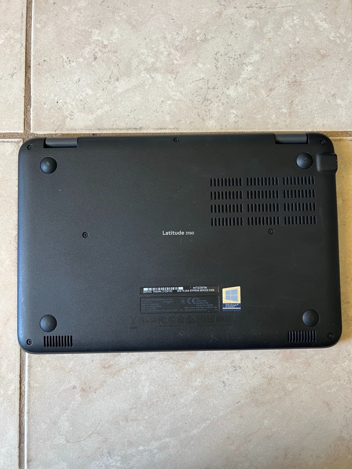 Dell Latitude 3190 11.6″ Laptop Celeron N4100 4GB 128GB SSD Windows 11 + Charger
