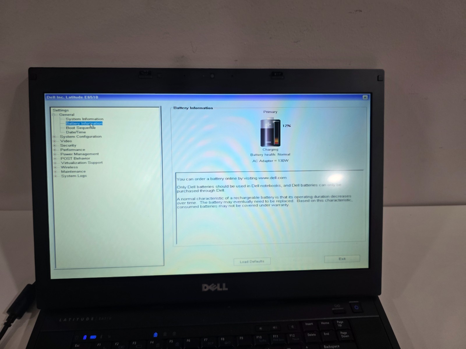 Dell Latitude E6510 Intel Core i5 CPU M 520 4GB Webcam