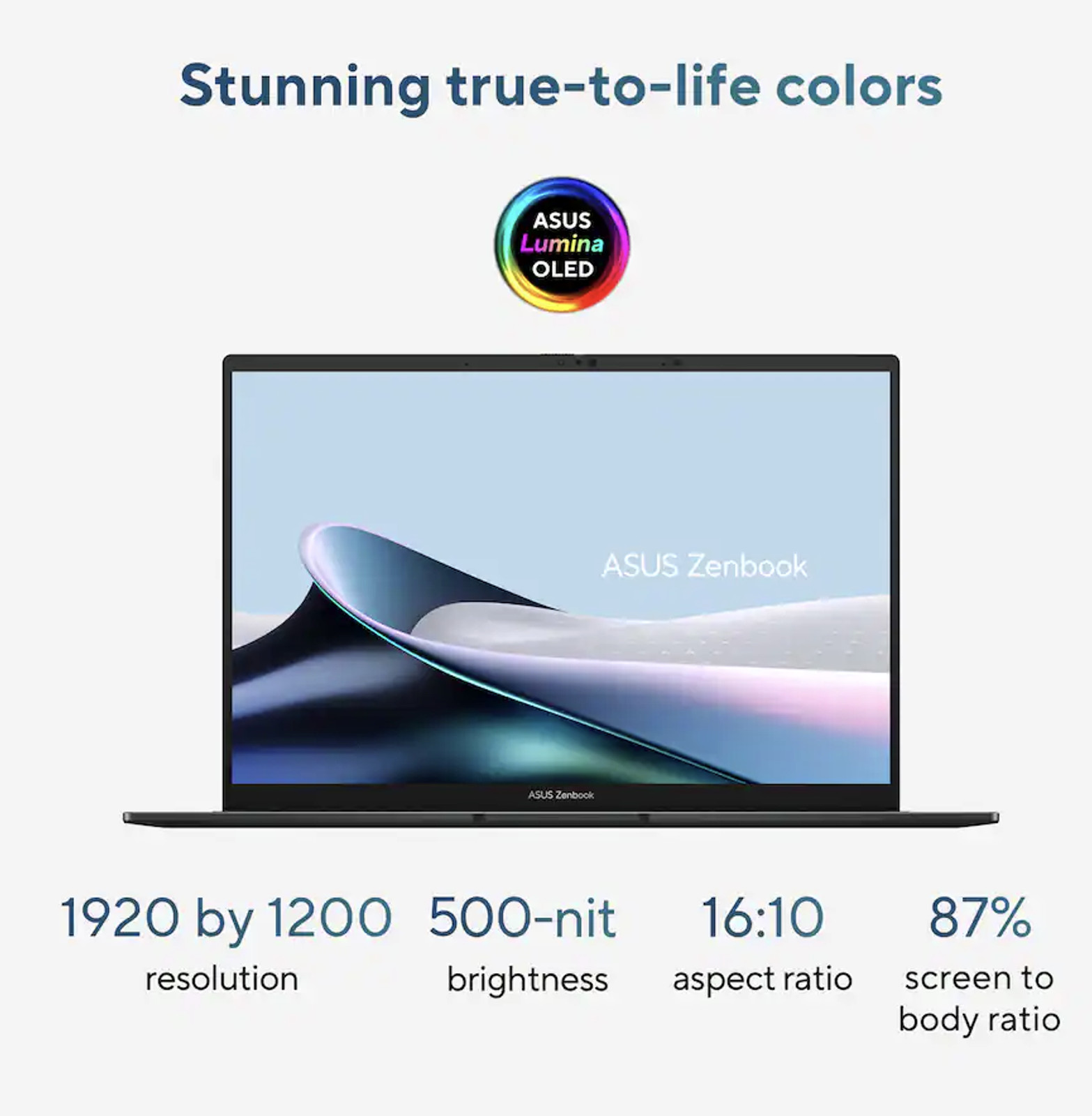 ASUS Zenbook 14″ 1920×1200 Intel Ultra 7-255H 16GB RAM 512GB SSD Windows 11 Pro
