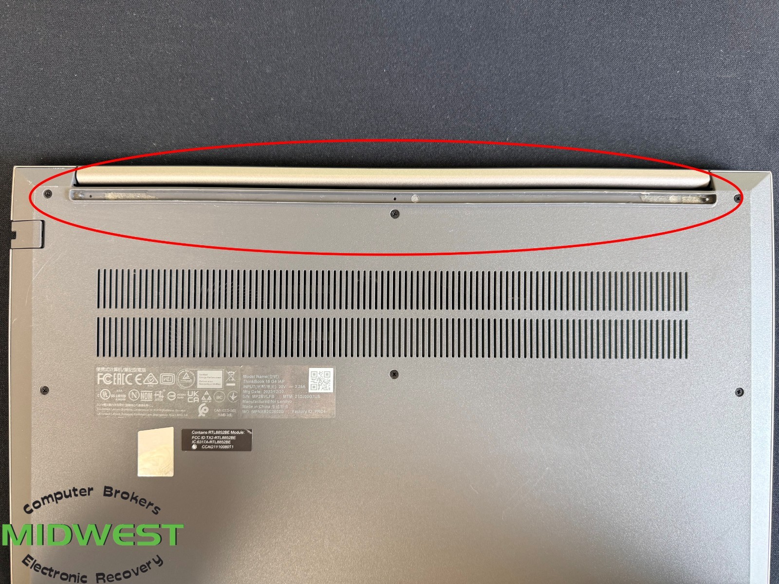 Lenovo ThinkBook 15 G4 i5-1235U 2.5GHz 16GB 256GB SSD