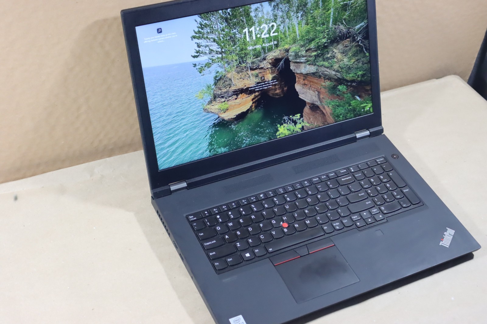 Lenovo Think Pad P17 Gen 1 Intel Core i7-10750H CPU 2.60GHz 1TB 32GB NVIDIA Quad