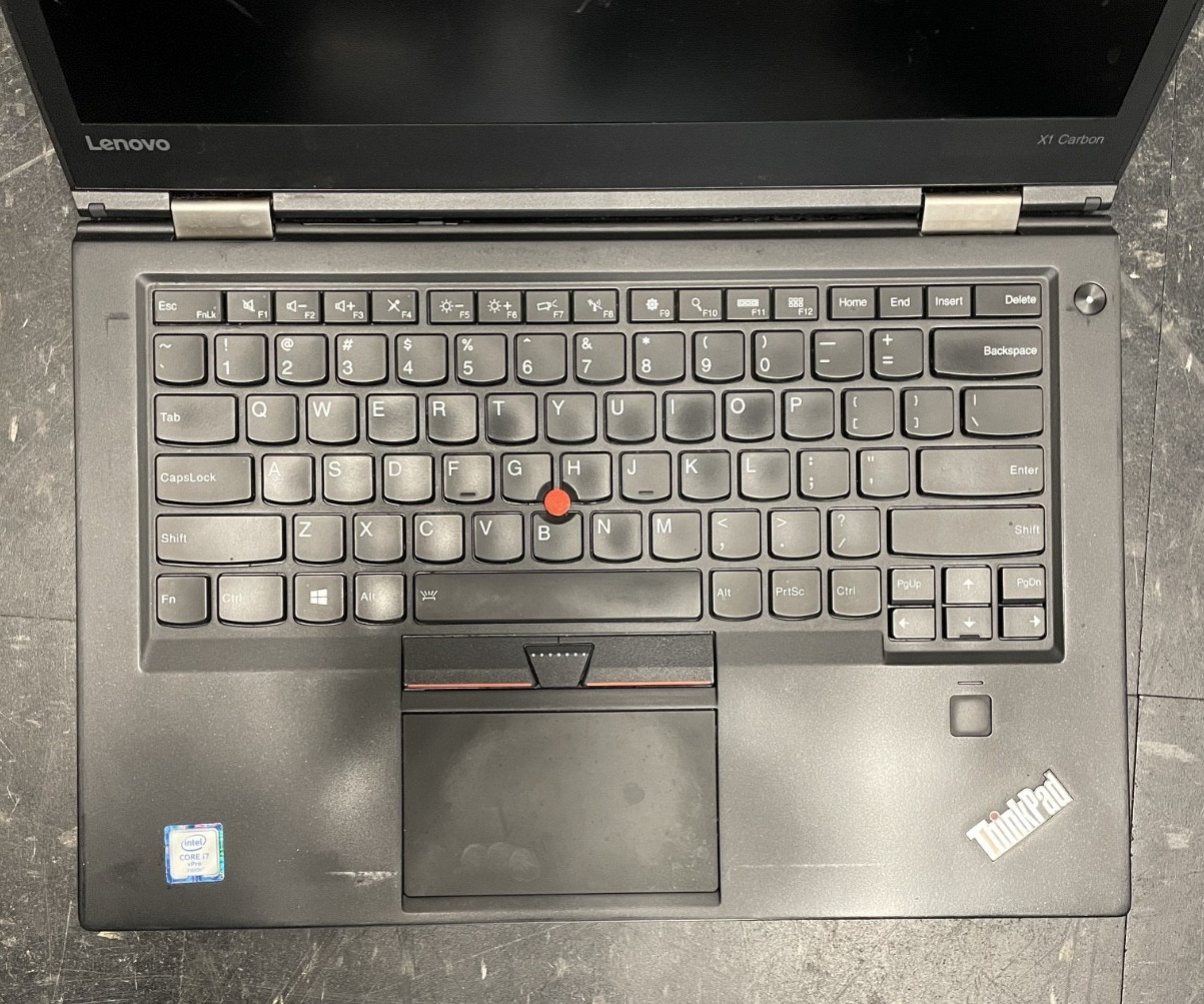 Lenovo ThinkPad X1 Carbon 4th Gen I7-6600U 2.60GHz 8GB No SSD – AS-IS