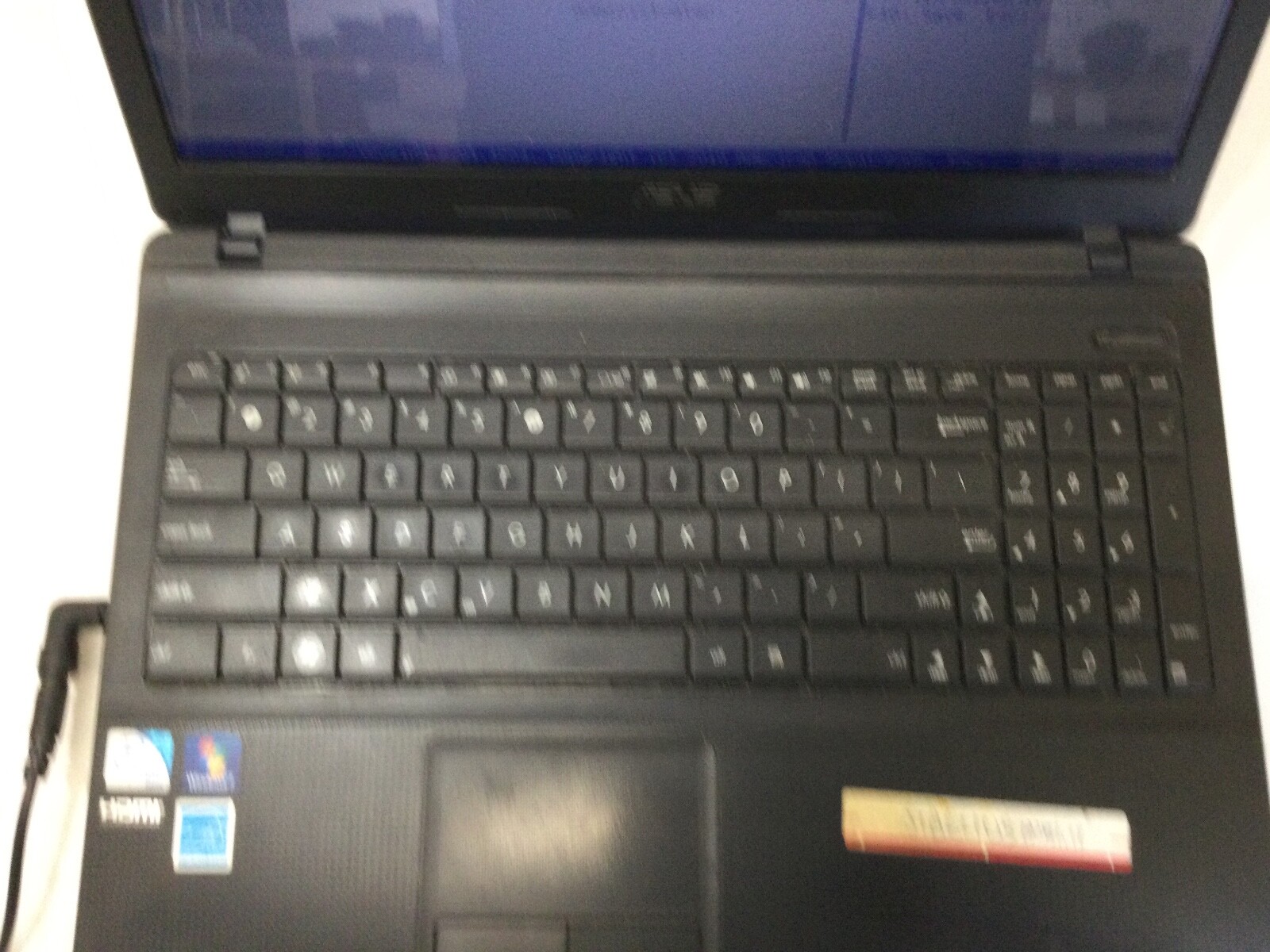 ASUS NOTEBOOK X54C – INTEL PENTIUM B960 – NO RAM – BOOTS TO BIOS – READ DESC- BB