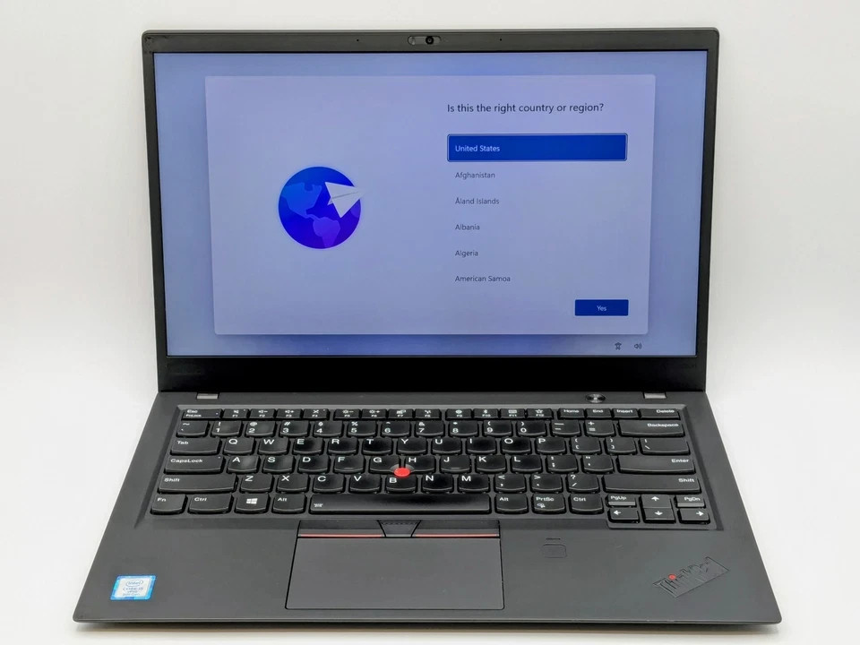 Lenovo ThinkPad X1 Carbon Gen 6 14″ FHD i5-8350U 8GB 256GB SSD Win11 Pro