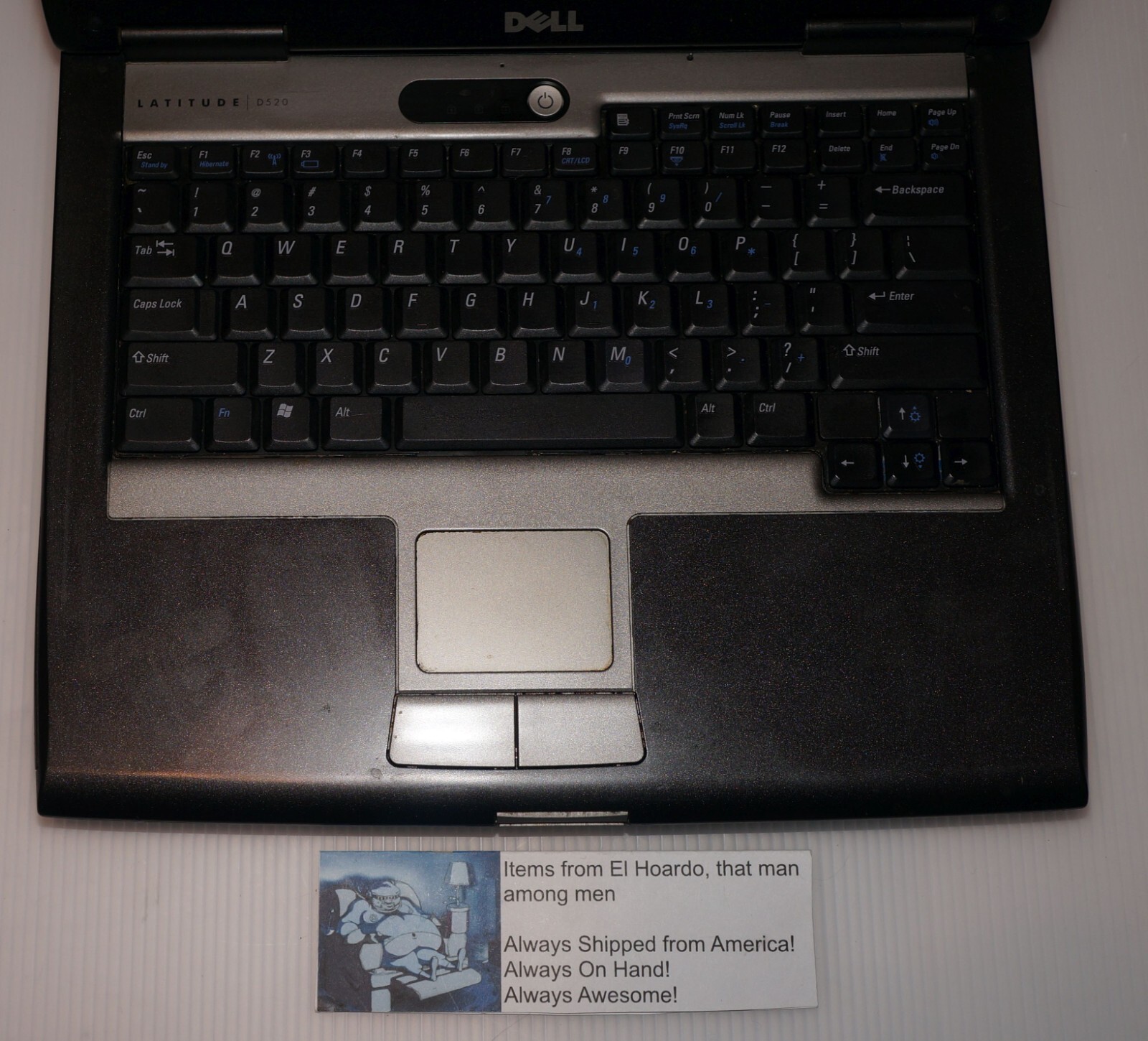 Dell Latitude D520 14″ Windows XP Laptop Wifi 1.6GHz 1.5GB Ram 60GB HDD
