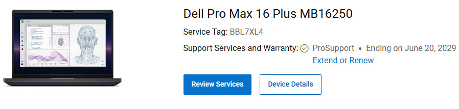 Dell Pro Max 16 Plus – 16″ FHD+, Ultra 9 285HX, RTX PRO 3000, 64GB RAM, 3Y WRNTY