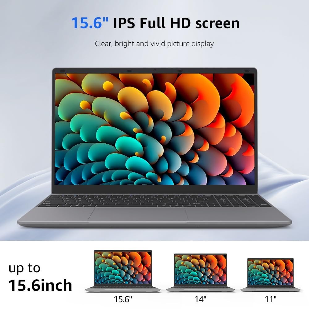 Maxsignage 15.6 Inch Laptop Intel N5095 12GB 512GB SSD, FHD, Win11, NJP156IP NEW