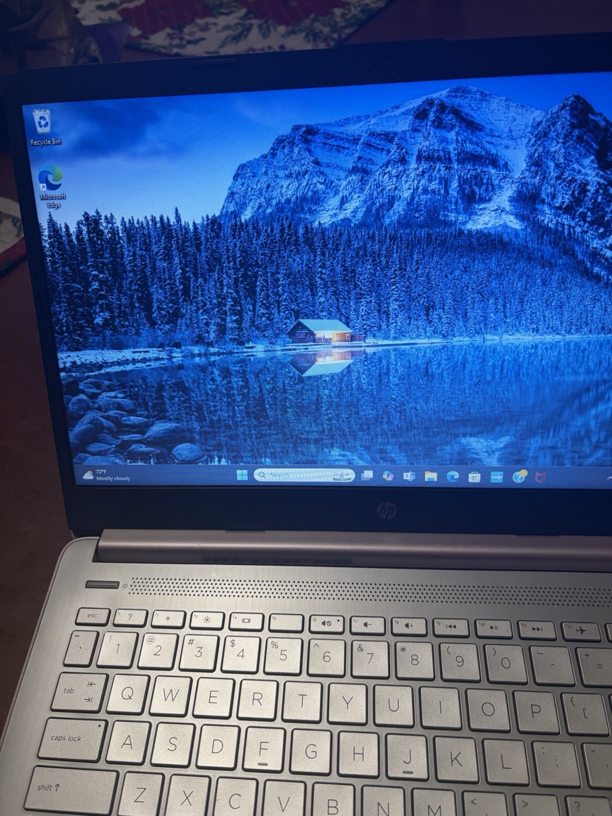 HP 14″ Notebook/Laptop Intel Celeron Silver Windows 11 USB HDMI Webcam Wi-Fi