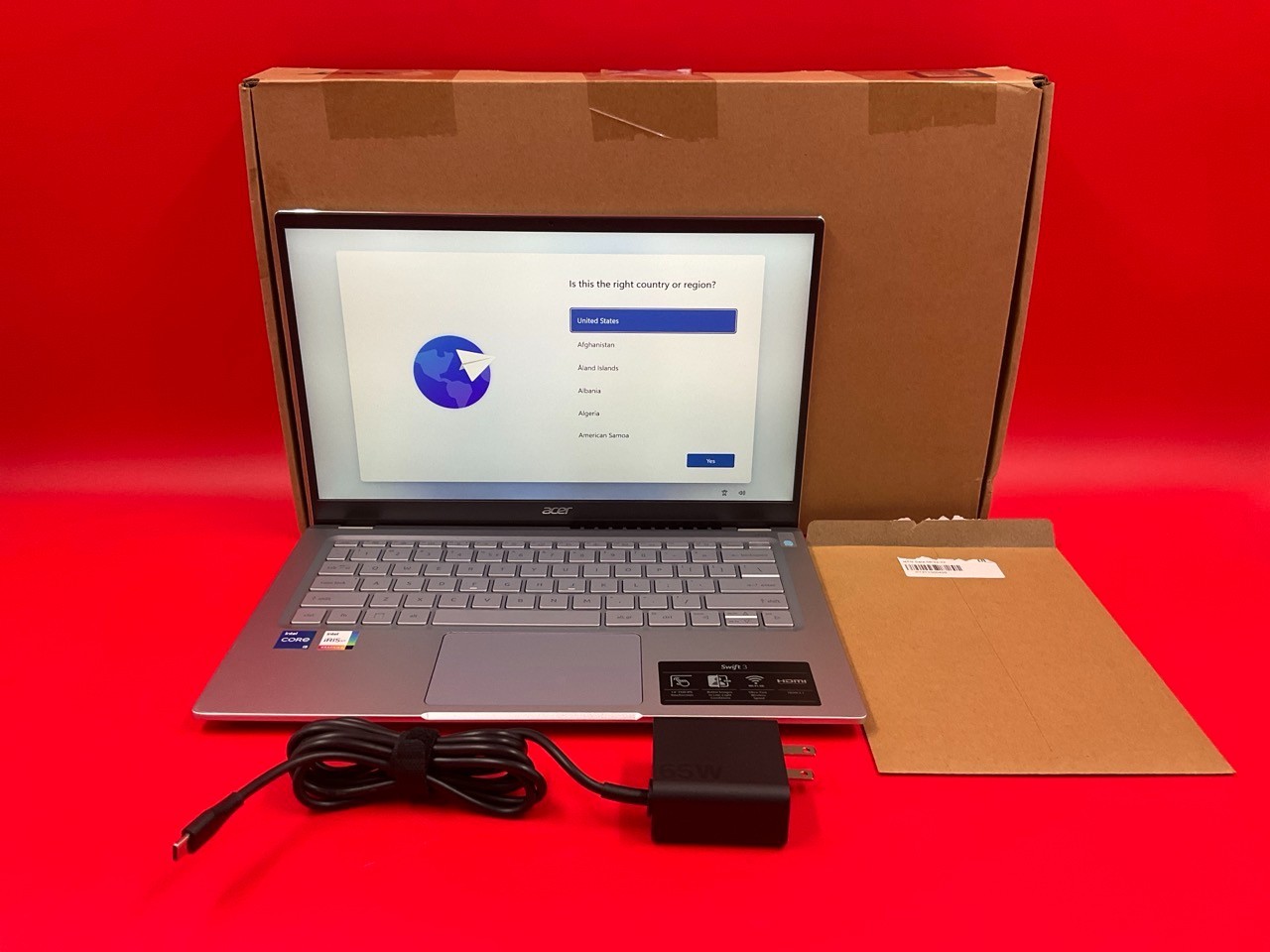Acer Swift 3 SF314-512T-56cT i5-1240P 16GB 512GB BT5 WiFi6 14T W11H NX.K7FAA.001