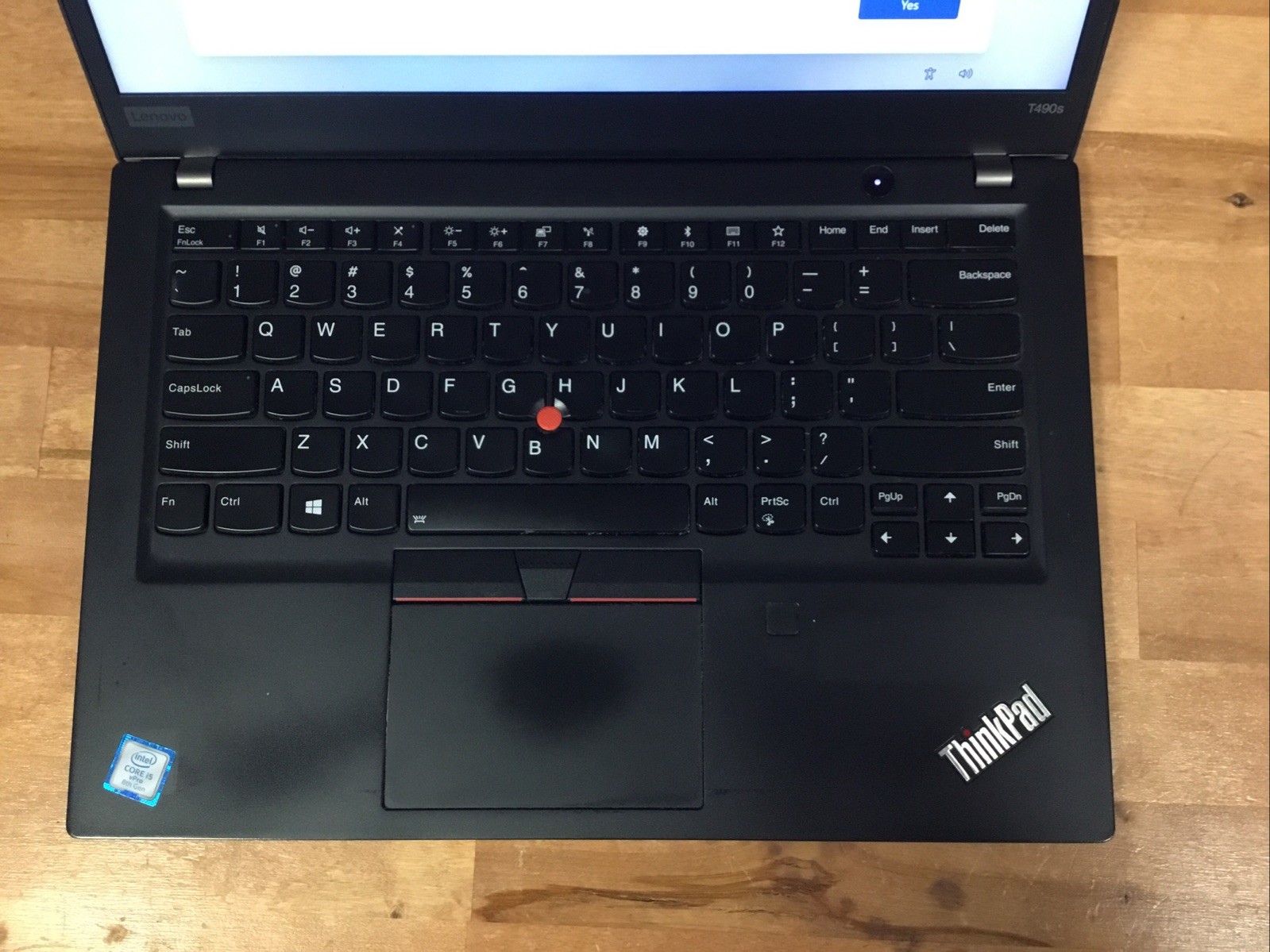 Lenovo Thinkpad T490s 14” i5-8365U 1.60GHz 16GB RAM 256GB SSD (LDP-W0503)