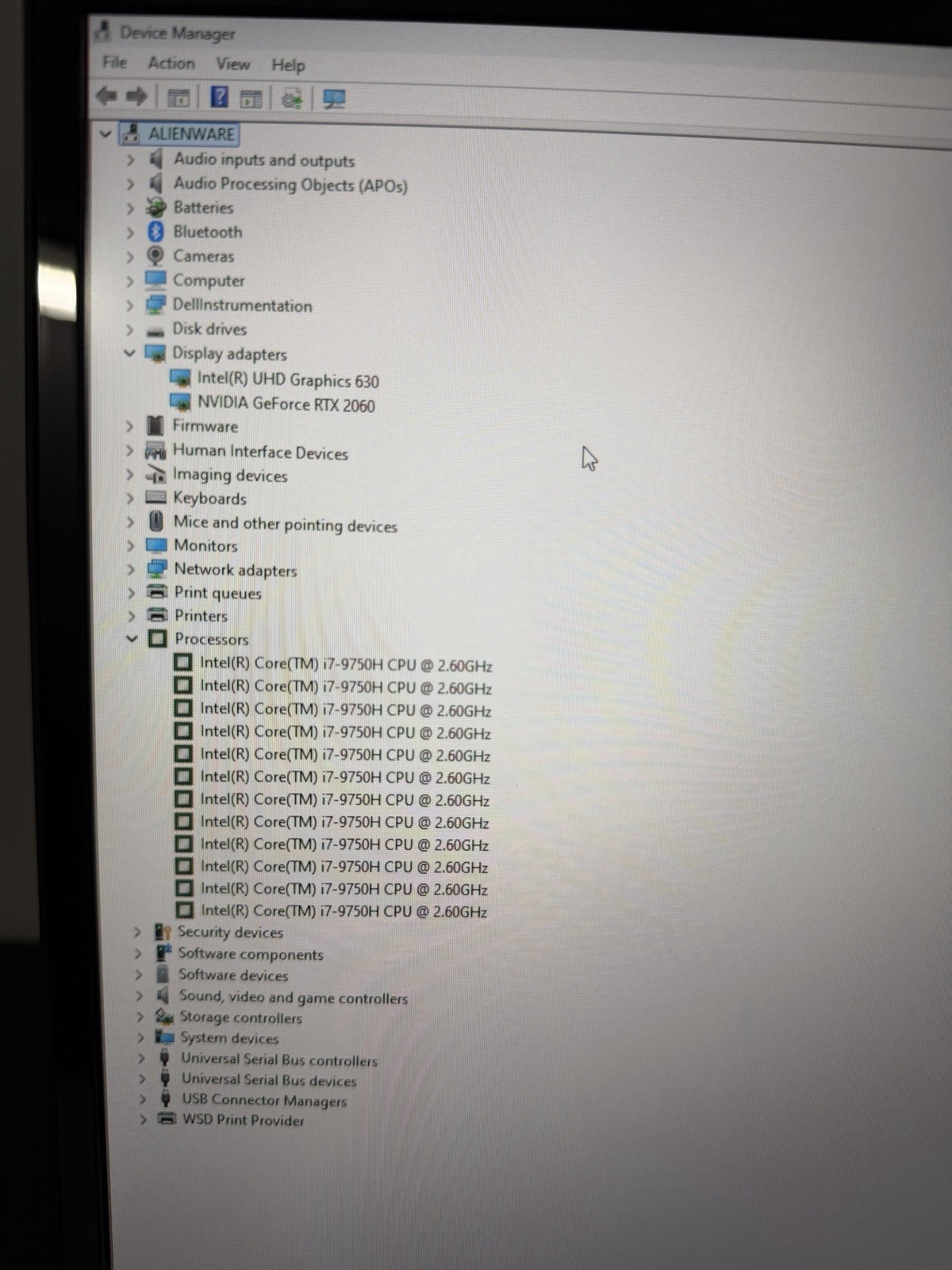 Alienware M17 R2 17.3″ i7-9750H 2.6GHz 16GB RAM 256GB SSD GeForce RTX 2070 Max-Q