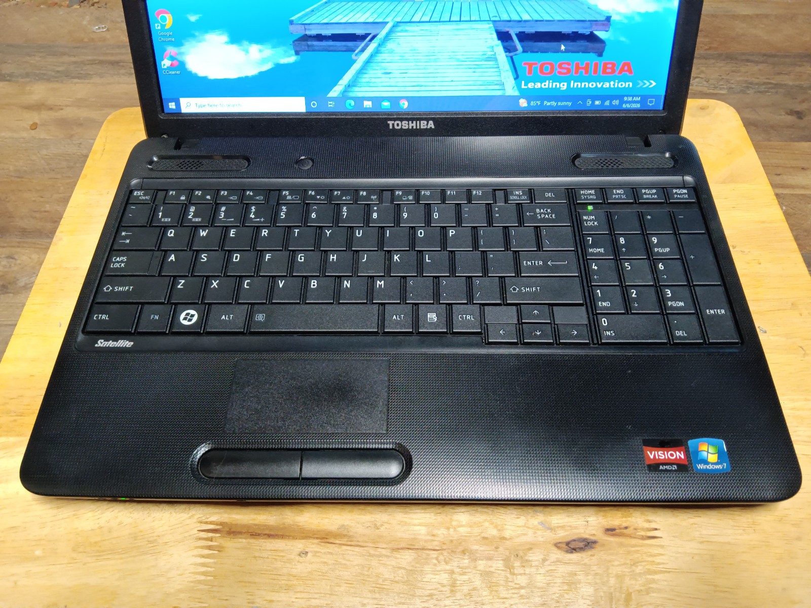 Toshiba C655D-S5529/Amd E-300 1.30ghz/6gb/120gbSSD/Windows 10 Home/15.6″/Vga