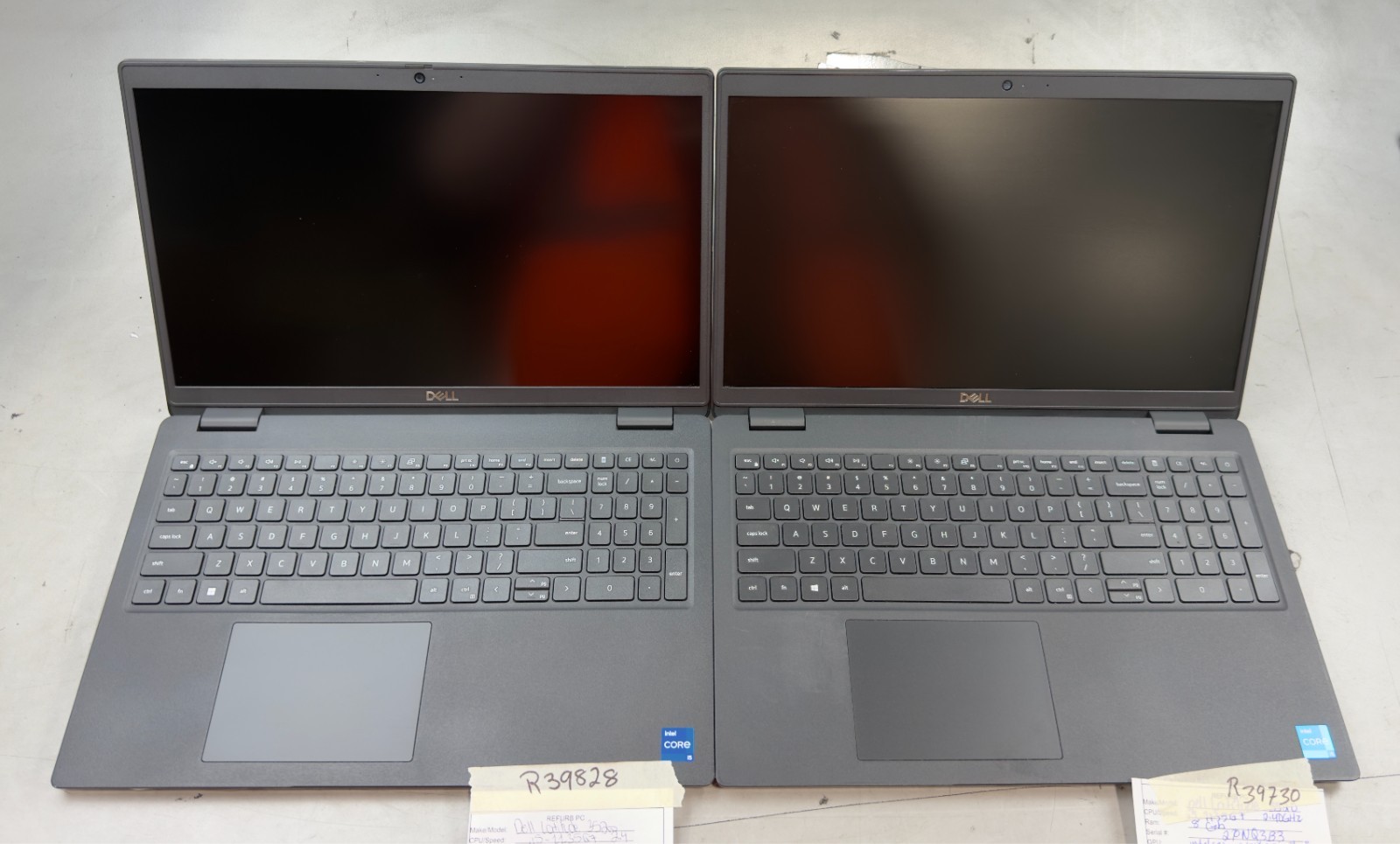 (Lot of 4) Dell Latitude 3420 3520 i5 & i7-11TH GEN / MIX RAM / NO SSD -RL6022