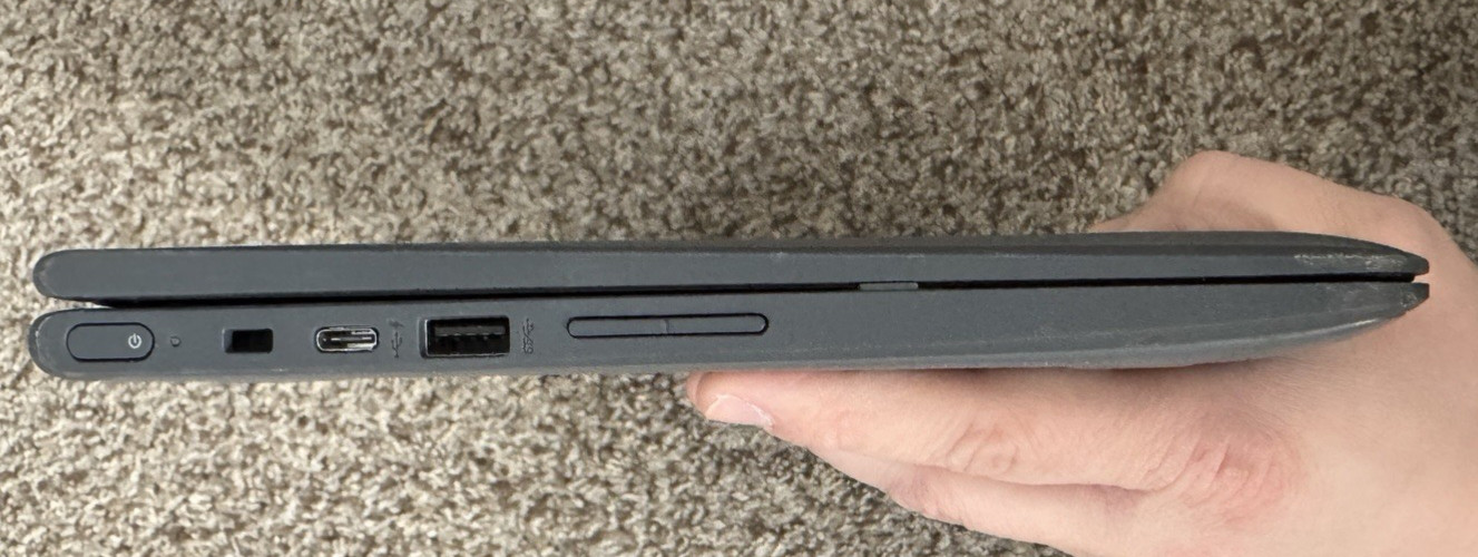 HP Chromebook X360 11.6″ Touchscreen 11-AE027NR w/ 45w USB-C Adapter