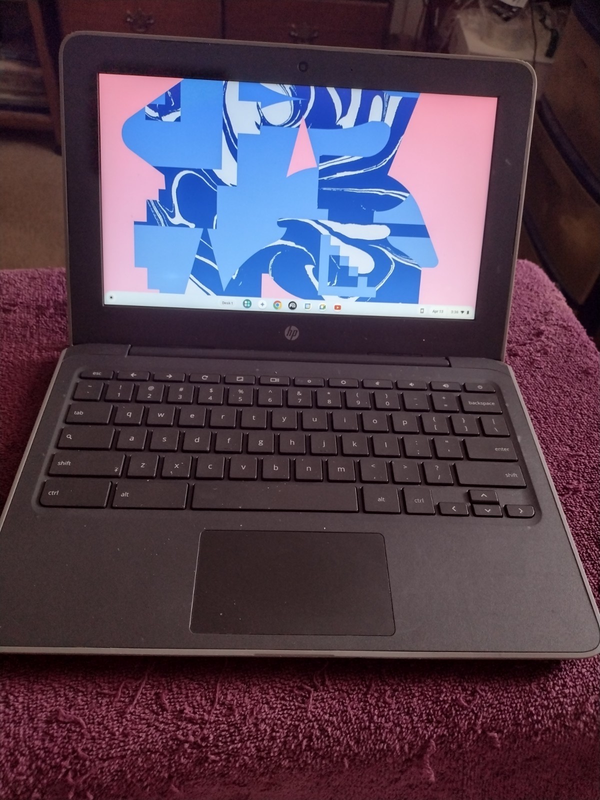 HP Chromebook 11 G7 EE 11.6″ HD N4000 4GB 16GB. works good NICE CLEAN UP TO DATE