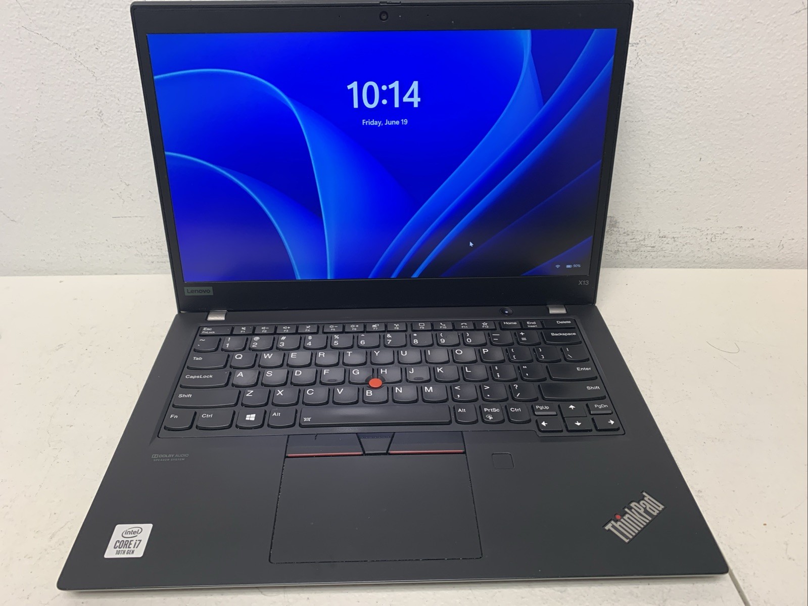 Lenovo ThinkPad X13 Gen 1 13.3″FHD i7-10510U 1.8GHz 16GB 256GB Win11Pro +Charger