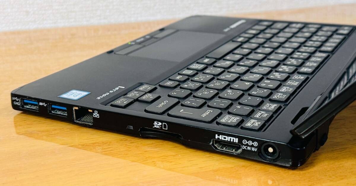 Panasonic Let’s note CF-RZ8 i5-8200Y 8GB RAM 256GB SSD Operation confirmed