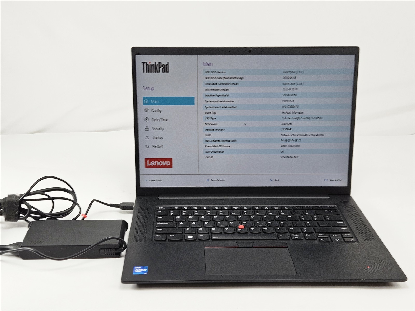 Lenovo ThinkPad P1 Gen 4 Intel Core i7-11850H 32GB 1TB SSD 16″ Laptop Win11
