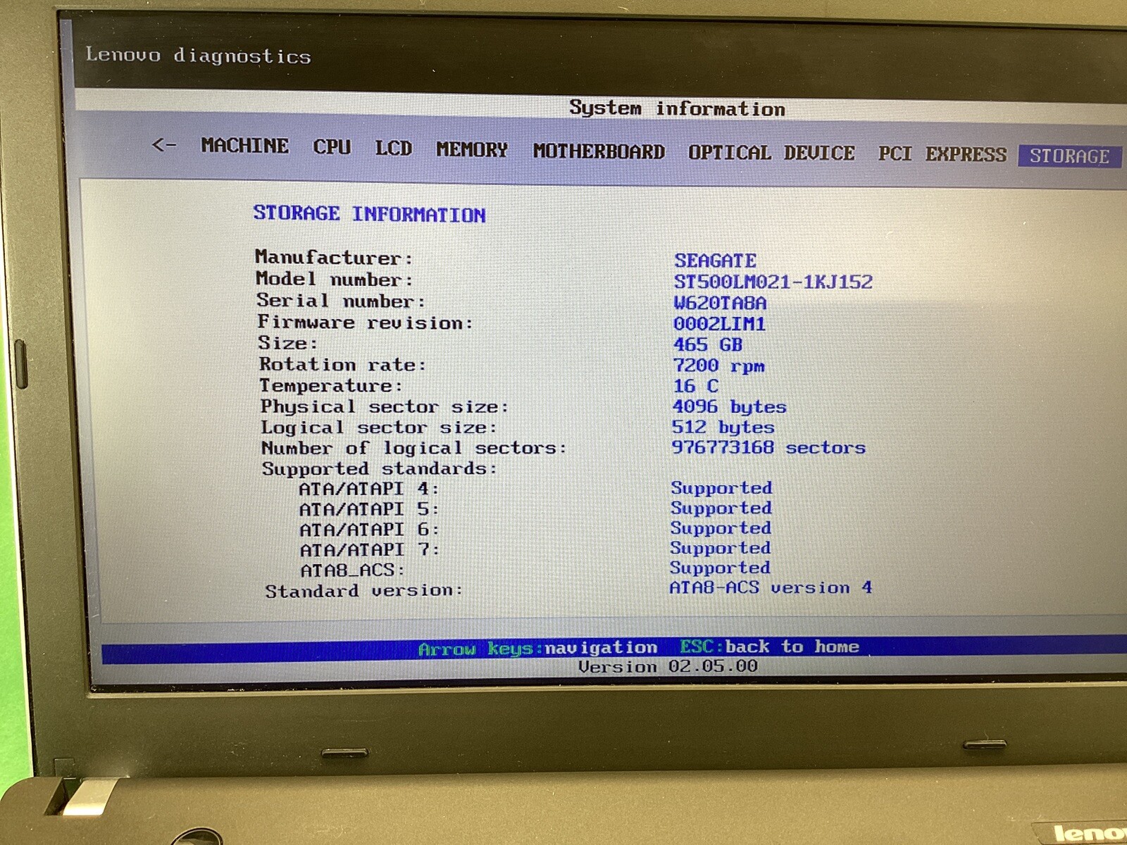 Lenovo ThinkPad Edge E440 14in laptop UNTESTED – POWERS ON