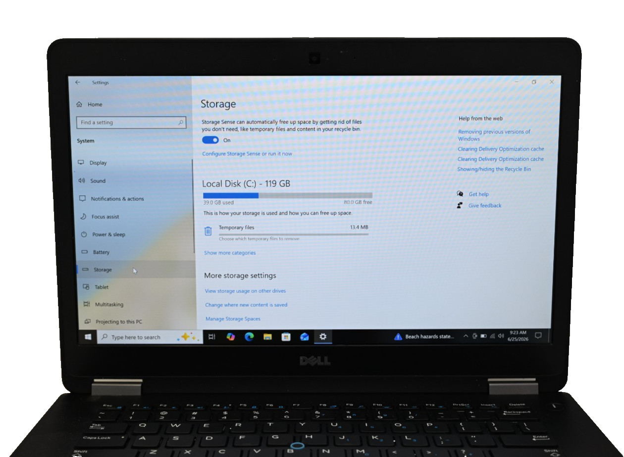 Dell Latitude E7470 i7-6600U 2.6GHz 16GB RAM 128GB SSD – Windows 10 Pro