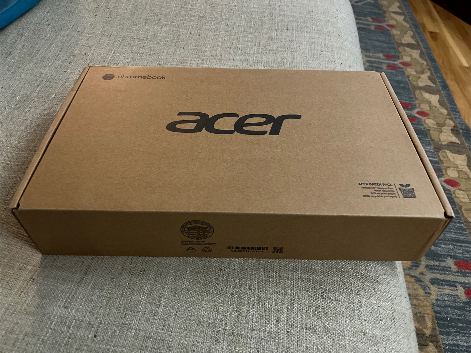 NEW Acer 311 Chromebook 11.6″ HD AMD A4 64GB eMMC 4GB RAM Shale Black Sealed NIB