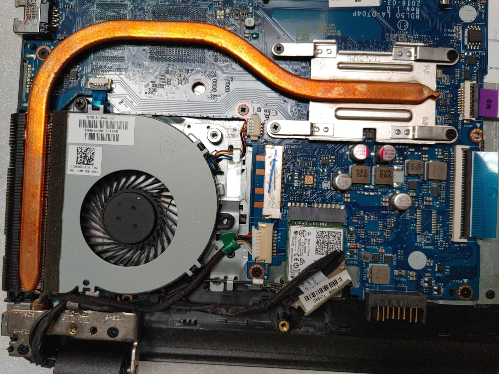 HP Notebook Core i5 6200U@ 2.30GHz, NO RAM , NO HD( Selling Motherboard)