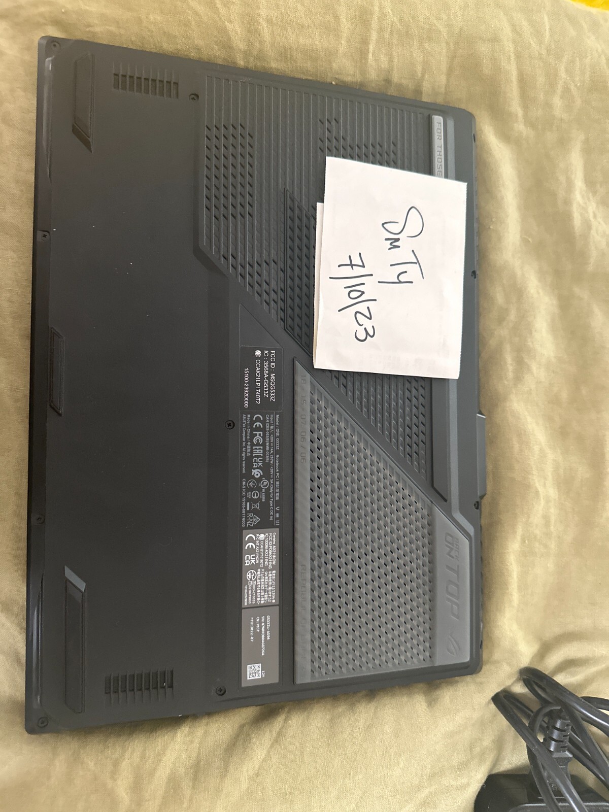 ASUS ROG Strix Scar 15 15.6″ (1TB SSD, Intel Core i9 12th Gen., 5.00 GHz, 16GB)