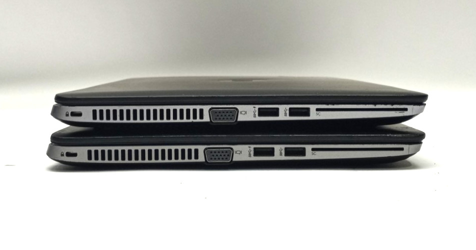 Lot of 2 HP EliteBook 840 G1 14″HD i5-4200U@1.6GHz 4GB RAM NO HDD/NO OS WH725!